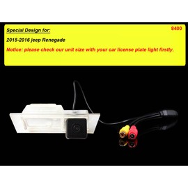 Parking Camera Waterproof Night Vision HD Reversing Camera Replacement for Jeep Renegade 2015-2016