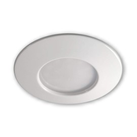 LICHT DISCOUNT LED Spotlights Bathroom White 5 W LED Recessed Spotlight 60 mm Hole Size Bathroom Recessed Light Warm White 230 V IP44 Splashproof Bathroom Ceiling Spotlights Ceiling Spotlight 30 mm