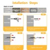 Cat Wall Shelves/Furniture, Shelves, Perches and Steps Set with 2
