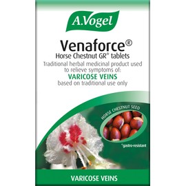 A.Vogel Venaforce Horse Chestnut Tablets | Relieve Symptoms of Varicose Veins, Tired Aching Legs, Leg Cramps & Swollen Ankles | 60 Tablets