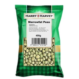 Marrowfat Dried Peas 400g packet, Harry Harvey
