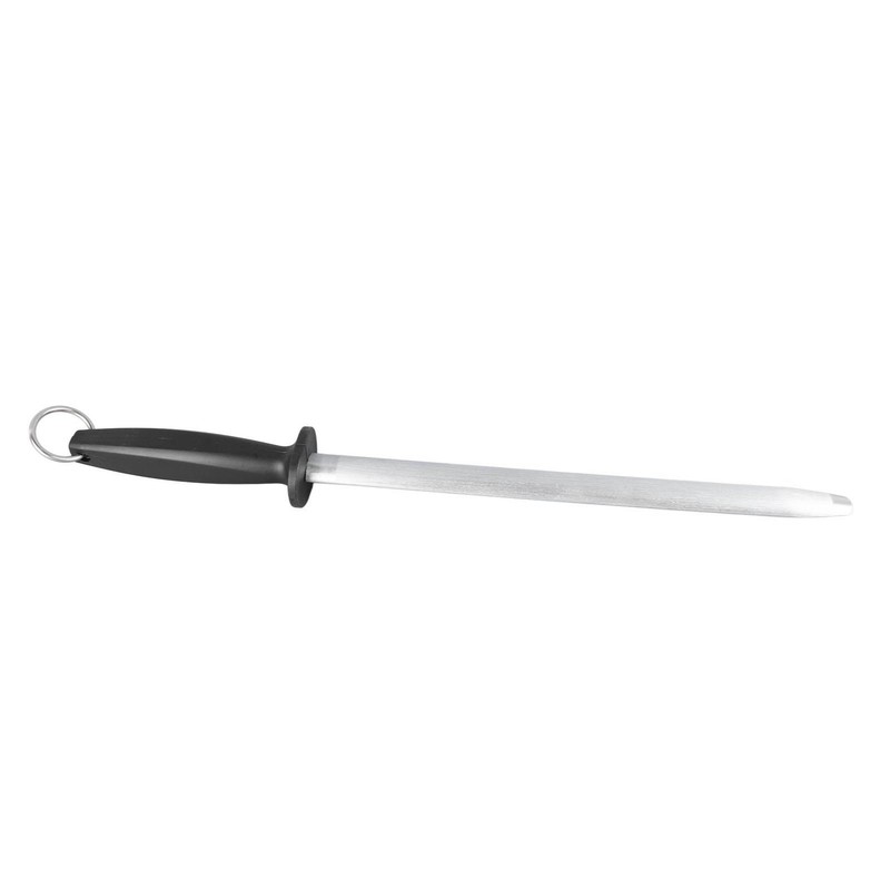 12in High Carbon Steel Hand Held Knife Sharpener Rod Professional