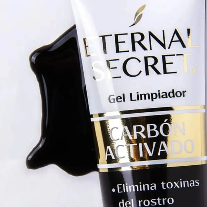Gel Limpiador Facial Con Carbón Activado Unisex Eternal 120g