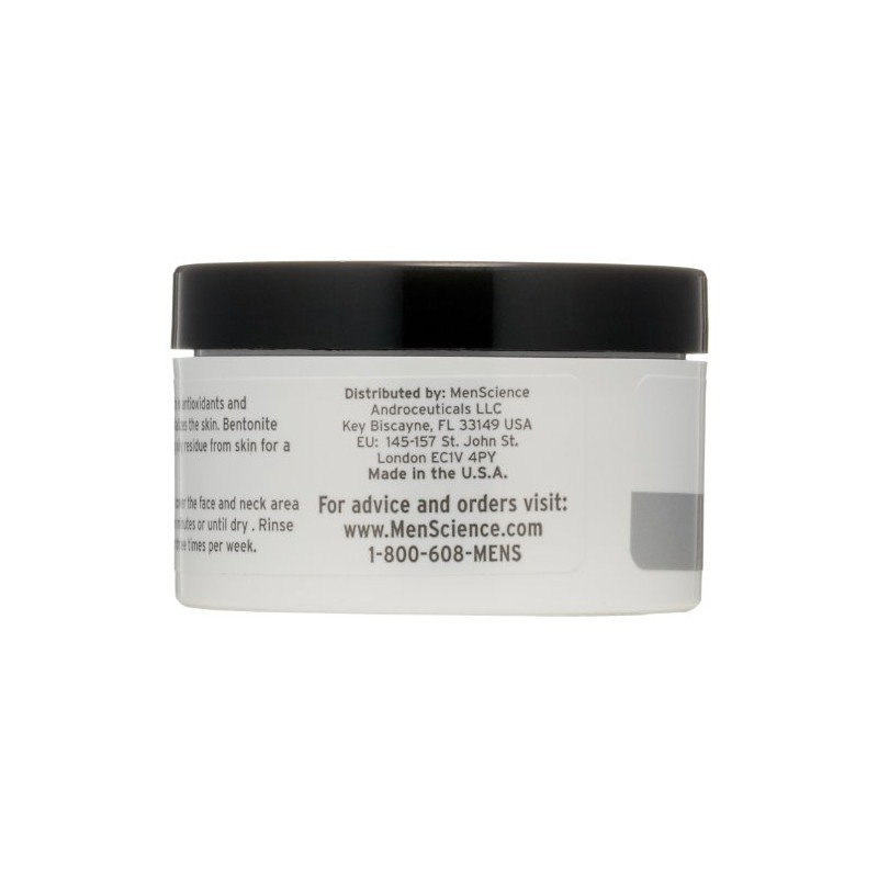 MenScience Androceuticals Facial Cleansing Mask, 3 oz