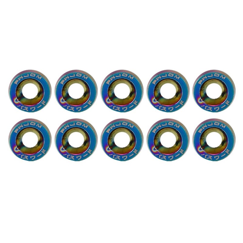 Car M6 Screw Gasket, Modification Screw License Plate Frame Decoration
