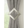 GARDINIA Decorative clip Uranus with rod, curtain tiebacks for decorating/gathering