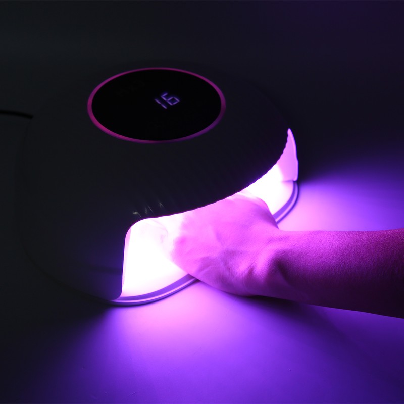 180W UV LED Nail Gel Curing Lamp 3 Time Setting