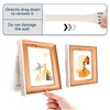 Leogony 72 Strips Photo Frame Stickers for Wall, No Damage