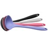 Chef Craft Premium Silicone Cooking Ladle, 11.25 inch, Black
