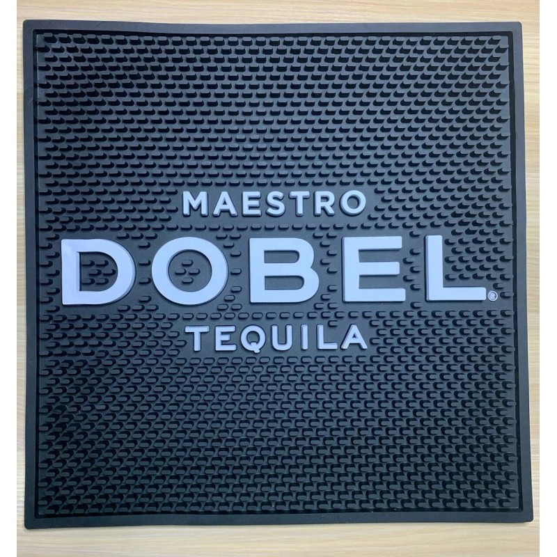 Maestro Dobel Tequila Bar Spill Rubber Mat 14X14X 1/2 New