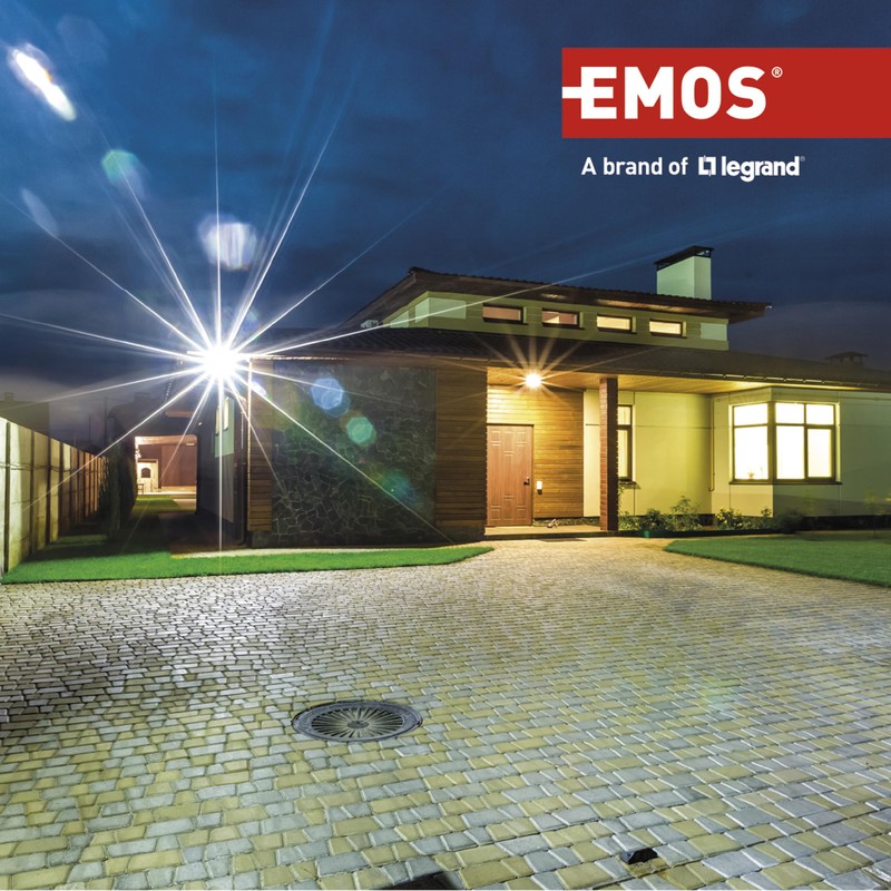 EMOS SIMPO LED Spotlight 20 W with Motion Sensor Waterproof
