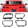 KARPAL Tail Light Bezel Cover Compatible With 2010-2013 Chevy Camaro