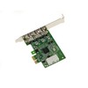 KALEA-INFORMATIQUE PCIe x1 Card with 3 Firewire 400 Ieee1394a 6