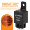 Ferianl 12V 40A Relay, Auto Replacement Parts 4 Pin Relay，Universal