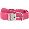 Playshoes Kids Elastic with Genuine Leather Girl's Belt Pink 75