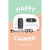 Caravan Journal Blank Lined Happy Camper Travel Notebook