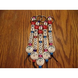 I LOVE MY DOG KEY CHAIN - MALTESE