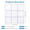 COMSTICKC Thicker White Peel and Stick Backsplash Tile, 10 Pcs