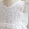 NNJXD Baby Girls Lace Dress Bowknot Flower Dresses Wedding Pageant