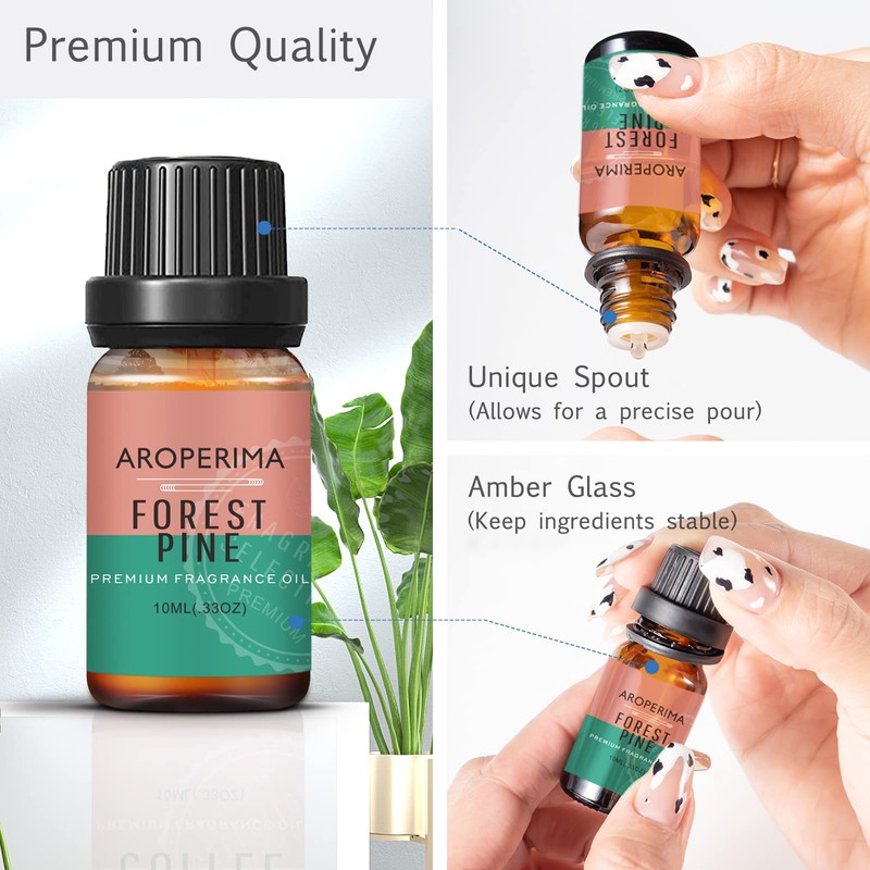 AROPERIMA Forest Pine Fragrance Oil, Premium Grade Scented Oil for