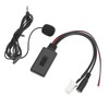 Car Bluetooth Audio Cable Adapter with Microphone Hands Free Replacement