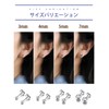 PROSILVER Women's Ball Earrings, 925 Silver, Hypoallergenic, Unisex, Accessories, Everyday