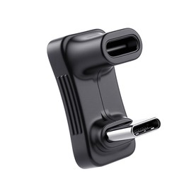 Junsasi 180 Degree USB C Adapter 180 Degree Male to USB-C Female 10Gbps PD 100W U Shape Adapter Compatible with Switch Tablet Phone Steam Deck
