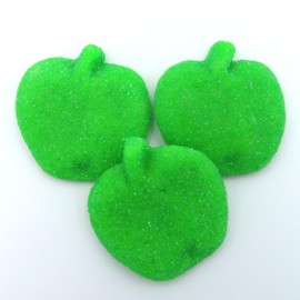 Beulah's Gummy Sour Green Apple, 1 Pound Package, 36 Pieces of Candy