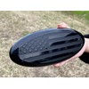 9 inch Front Grille Tailgate Rear American Black Flag Emblem