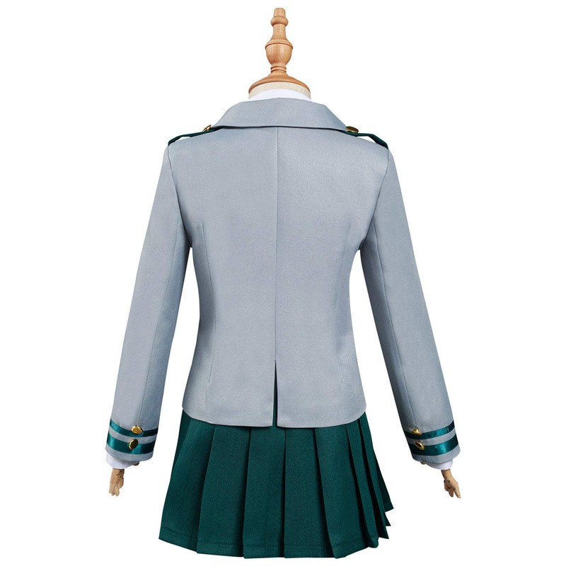 Verycos Kids Ochaco Uraraka Cosplay Costume Outfit Tsuyu Asui School