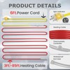 35 FT Heat Tape for Water Pipes, YeloDeer Electric Heating