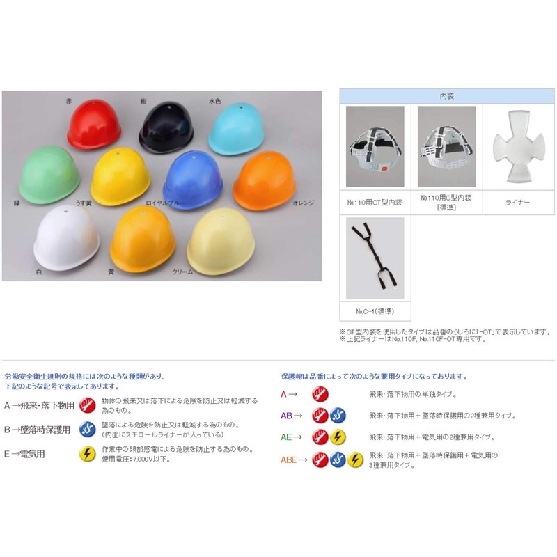 Toyo No. 110 Midori Helmet, MP Shape, Made in Japan