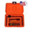 Chapman 8900 ORANGE Screwdriver Set Std. Kit + slotted bits