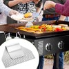 Griddle Grease Gate Blocker, Food Mesh Screen Grease Trap Cover