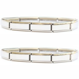 NewCharms Superlink Shiny Italian Charm Starter Bracelet