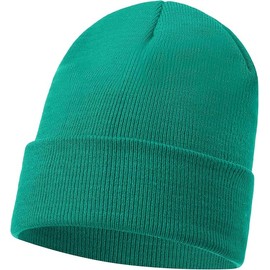 CHAAL ® Beanie Hat Knitted Beanie Womens Wooly Skull Cap Unisex Winter Hat for Women & Men Unisex Skullies for Men Women Boys Girls Stretchy Soft Wooly Beanie Irish Green