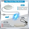 Bird Bath Heater,50W Automatic Birdbath Deicer for Outdoor Birdbaths and