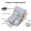 GAEKEAO Small Wallet for Women Slim Bifold Leather RFID Blocking