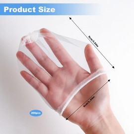 200Pcs Disposable Mesh Sink Strainer Bags, Kitchen Sink Strainer Mesh Bag, Elastic Anti Clogging Drain Protector for Food Waste Leftovers Garbage Flippable Design Fits Most Drains Kitchen Sinks Filter