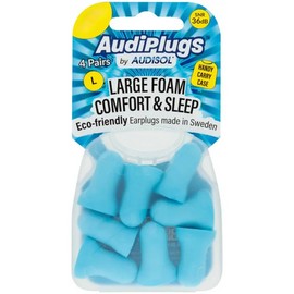 Audiplugs Large Foam Comfort & Sleep 4 Pairs