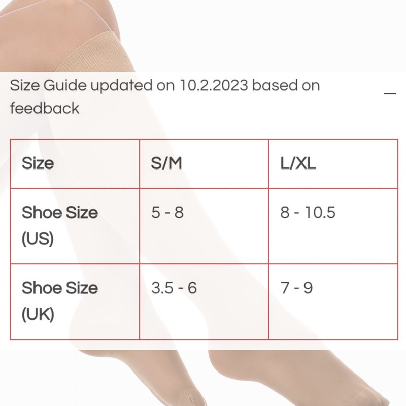 Divertd Compression Stockings for Women 70 Den 8-15 mmHg (Black,