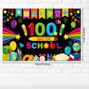 Tiamon 100 Days of School Decoration Banner Party Backdrop Photography