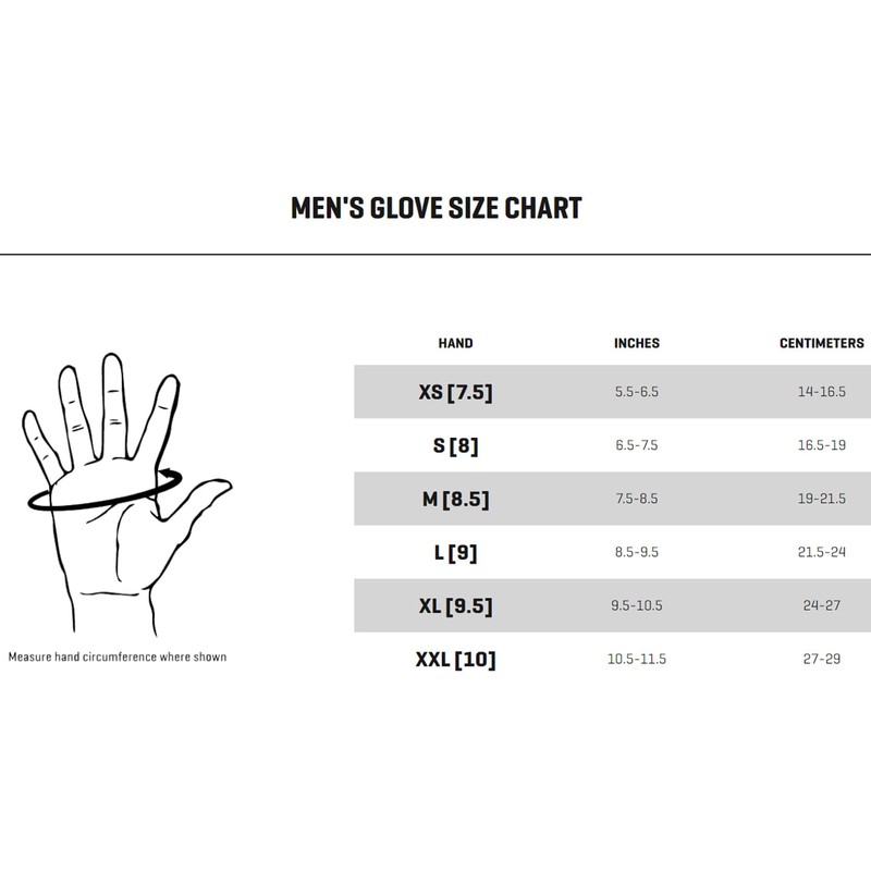 Dakine Titan Gore-Tex Glove, Carbon, Size XXL