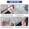 KING MOUNTAIN Grey Window Screen Repair Tape,3inX20FT Heavy Duty 3*20Ft,