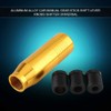 Qiilu Aluminum Universal Unlimited Car Manual Stick Shift Knob Shifter