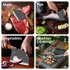 SHARP CASTLE Serbian Chef Knife, Ultra Sharp Butcher Knife with