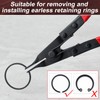 GOLD DEER 11" Retaining Ring Pliers - Lock, Horseshoe Washer,
