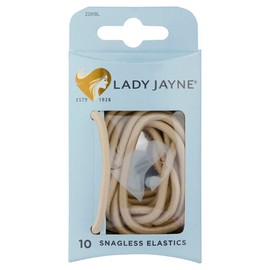Lady Jayne Blonde Snagless Thick Elastics 10 Pack