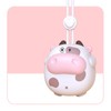 Cartoon Animal Hanging Neck Fan with Lanyard Battery Powered Bladeless