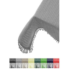 Brandsseller Garden Tablecloth, Weatherproof and Non-slip for Garden, Terrace, Camping – Square: 110 x 140 cm, 130 x 160 cm, Round: 140 cm.